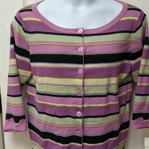 Emma James Cardigan Scooped Neck 3/4 Sleeves